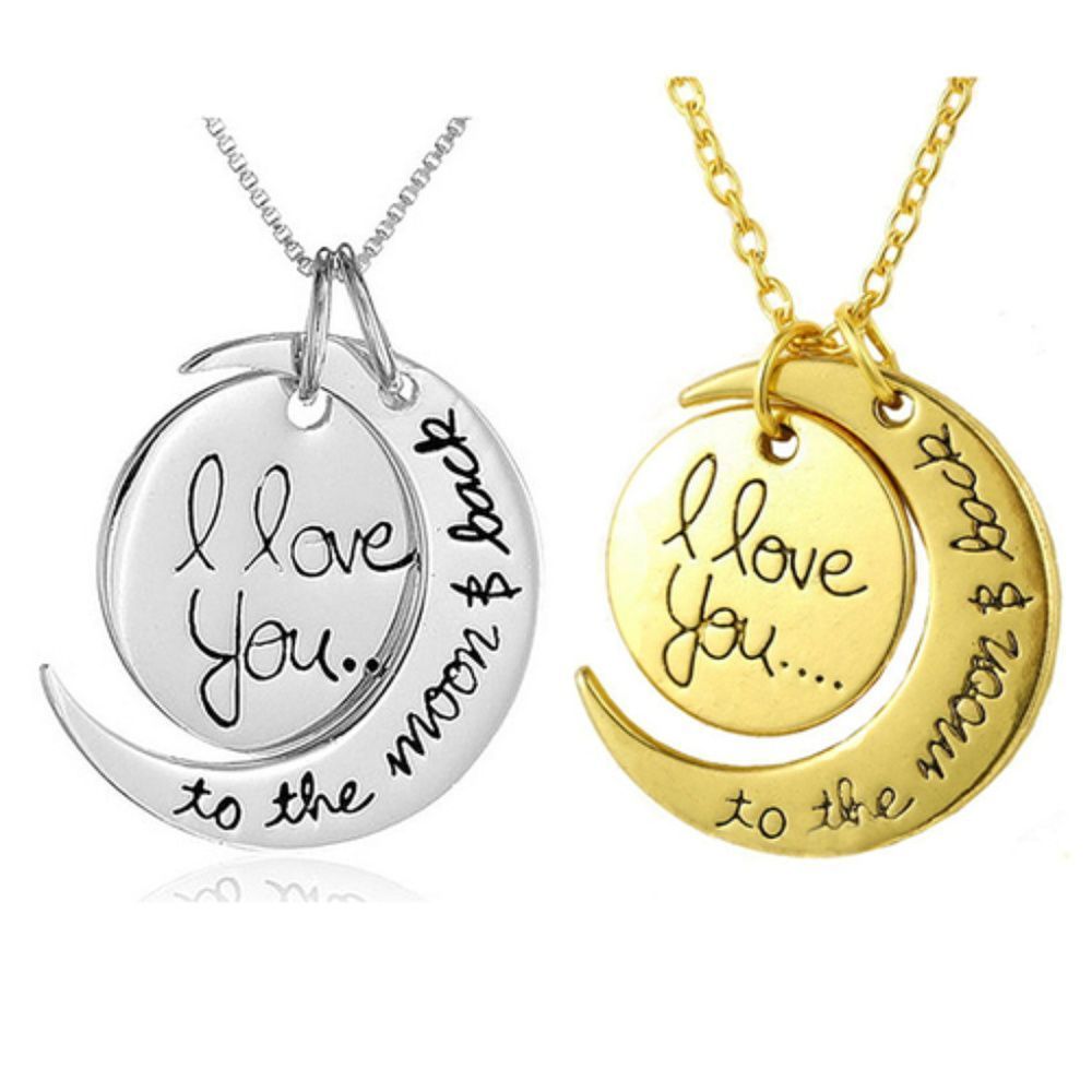 Love You To The Moon Necklace